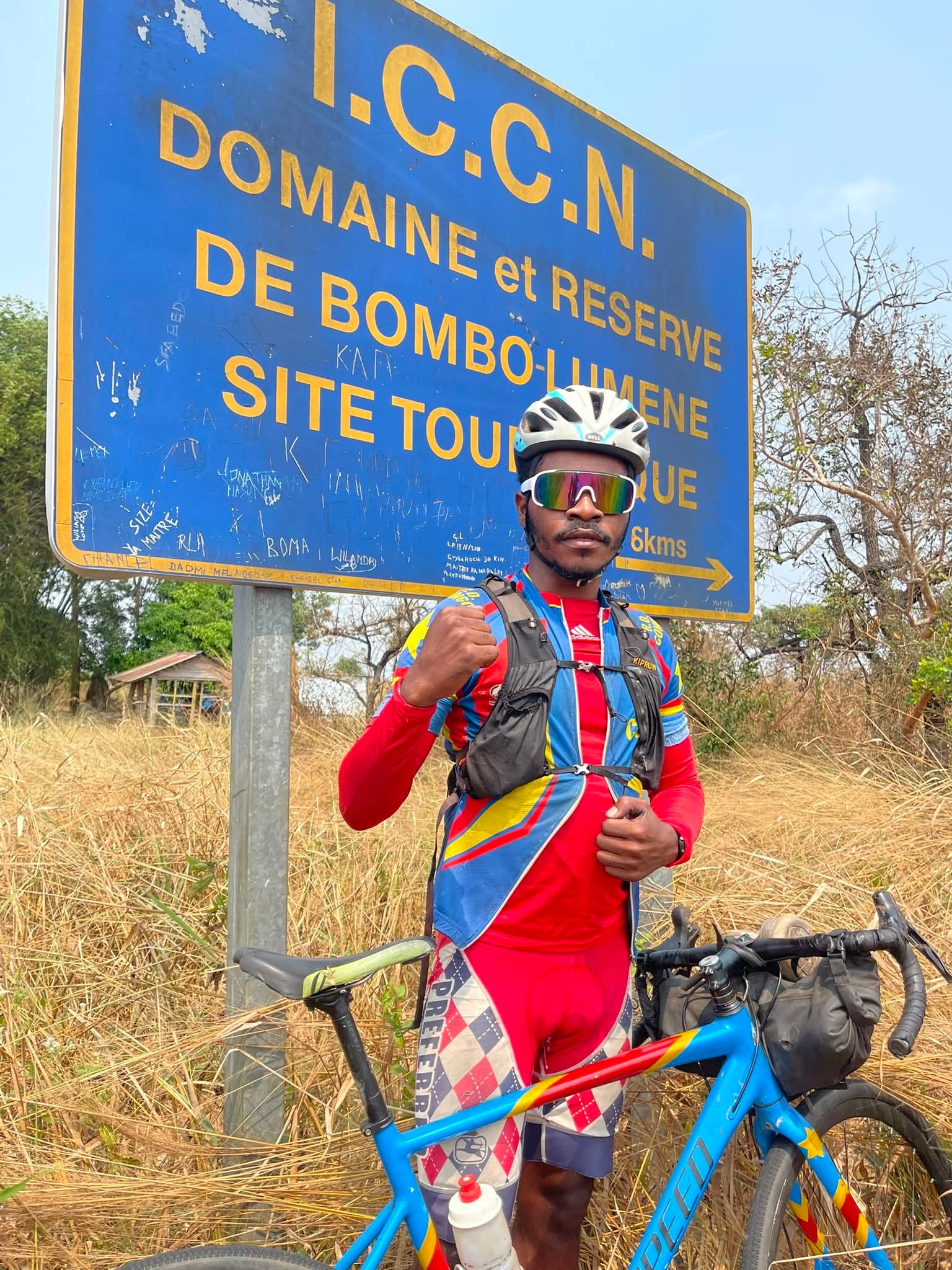 Miguel Masaisai, de Goma à Kinshasa à vélo : un exploit historique pour la paix en RDC