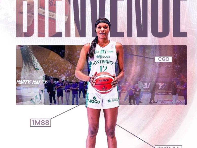 Basketball/Transfert: Mariana Muadi Bulabula monte d'échelon